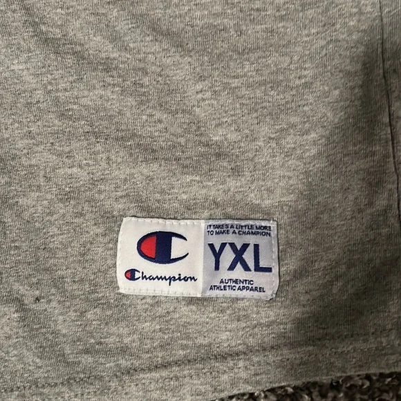 YXL Champion Baseball Tee - Picture 2 of 4
